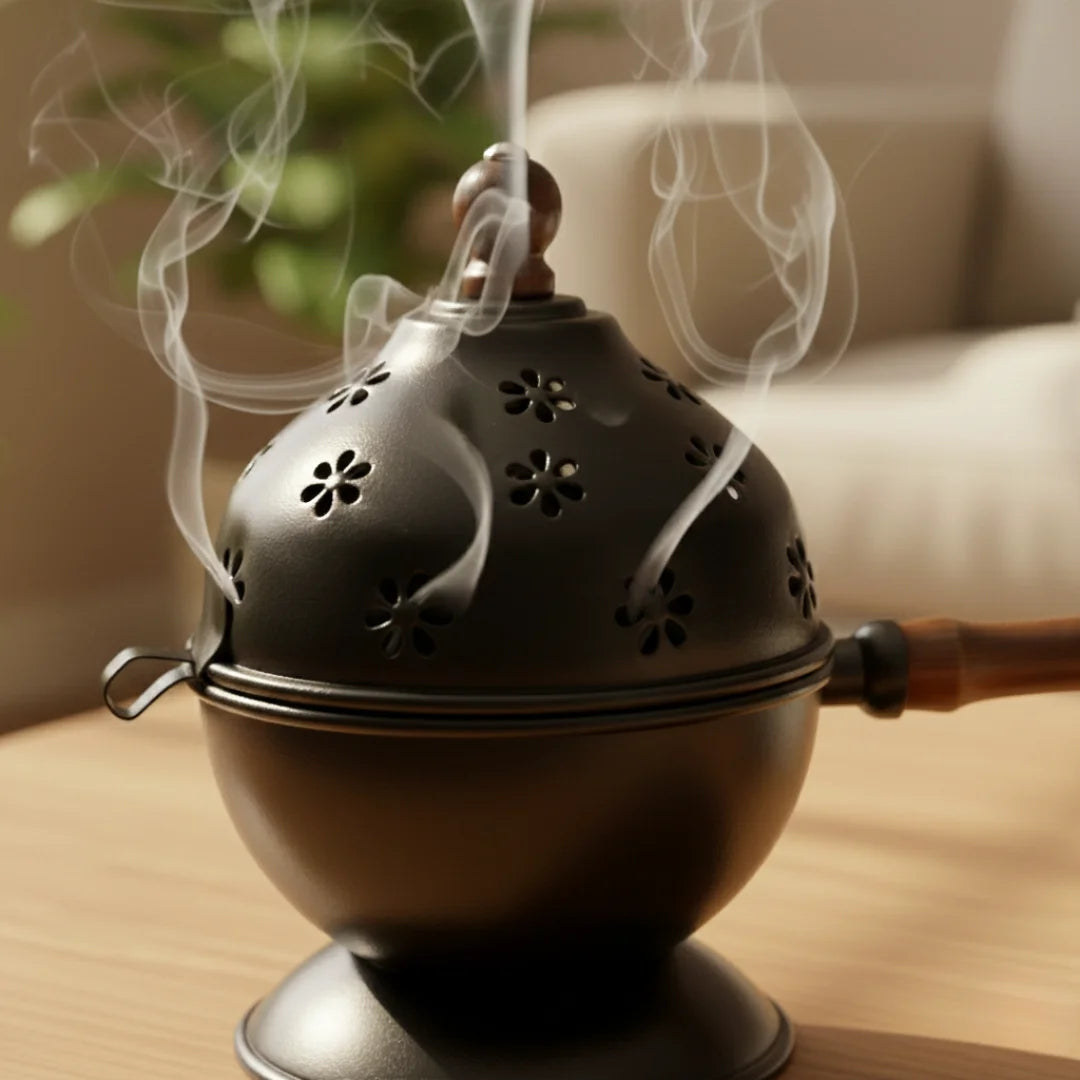 Lotus Bloom Loban Burner